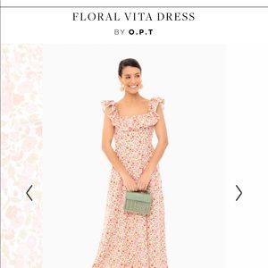 NWT Tuckernuck OPT Floral Vita Dress! Medium